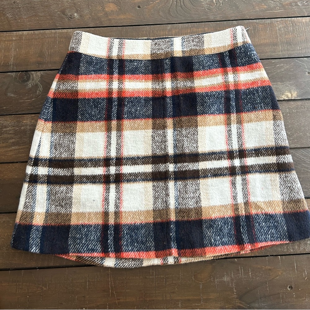 Lulus Plaid Mini Skirt